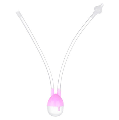 Newborn Baby Nasal Aspirator Nose Cleaner pink by HitMyNeed