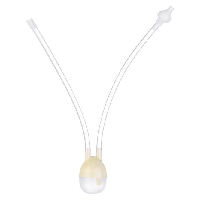 Newborn Baby Nasal Aspirator Nose Cleaner yellow by HitMyNeed