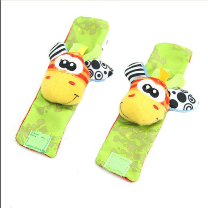 Newborn Baby Wrist Rattle Toy by HitMyNeed
