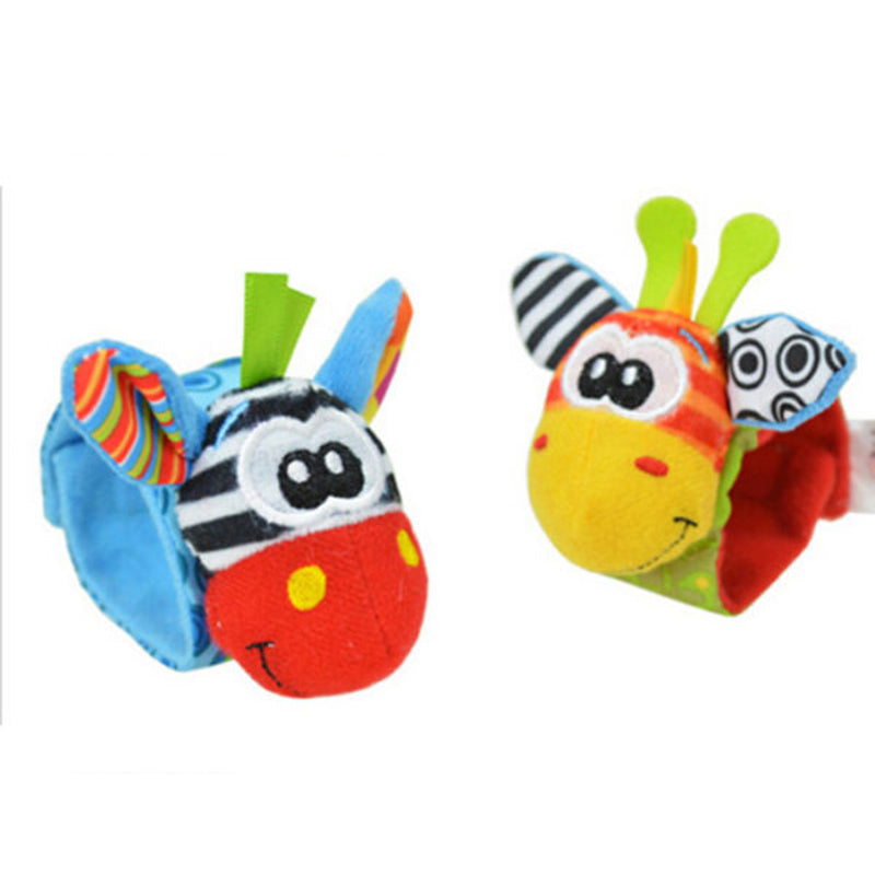 Newborn Baby Wrist Rattle Toy by HitMyNeed