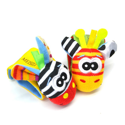 Newborn Baby Wrist Rattle Toy by HitMyNeed