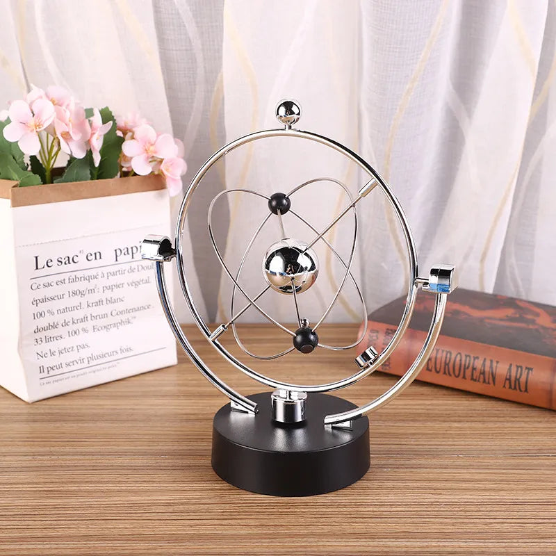 Newton Pendulum Rotating Balance Ball Desk Toy a1 by HitMyNeed