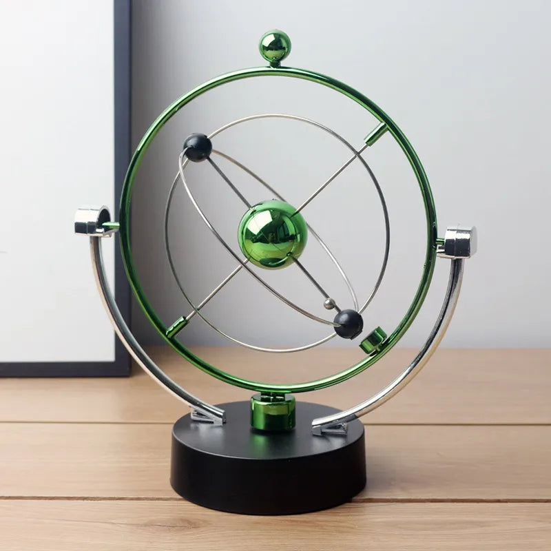 Newton Pendulum Rotating Balance Ball Desk Toy a4 by HitMyNeed