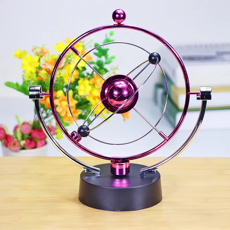 Newton Pendulum Rotating Balance Ball Desk Toy a5 by HitMyNeed