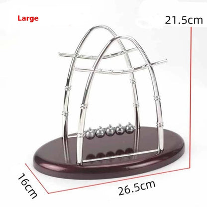 Newton Pendulum Rotating Balance Ball Desk Toy large-3 by HitMyNeed