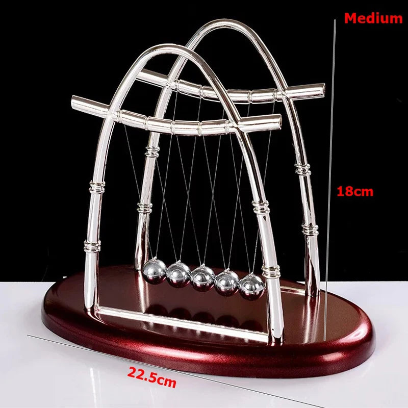 Newton Pendulum Rotating Balance Ball Desk Toy m3 by HitMyNeed
