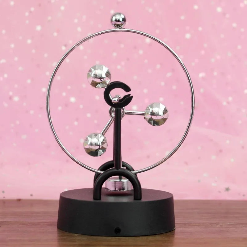 Newton Pendulum Rotating Balance Ball Desk Toy n2 by HitMyNeed