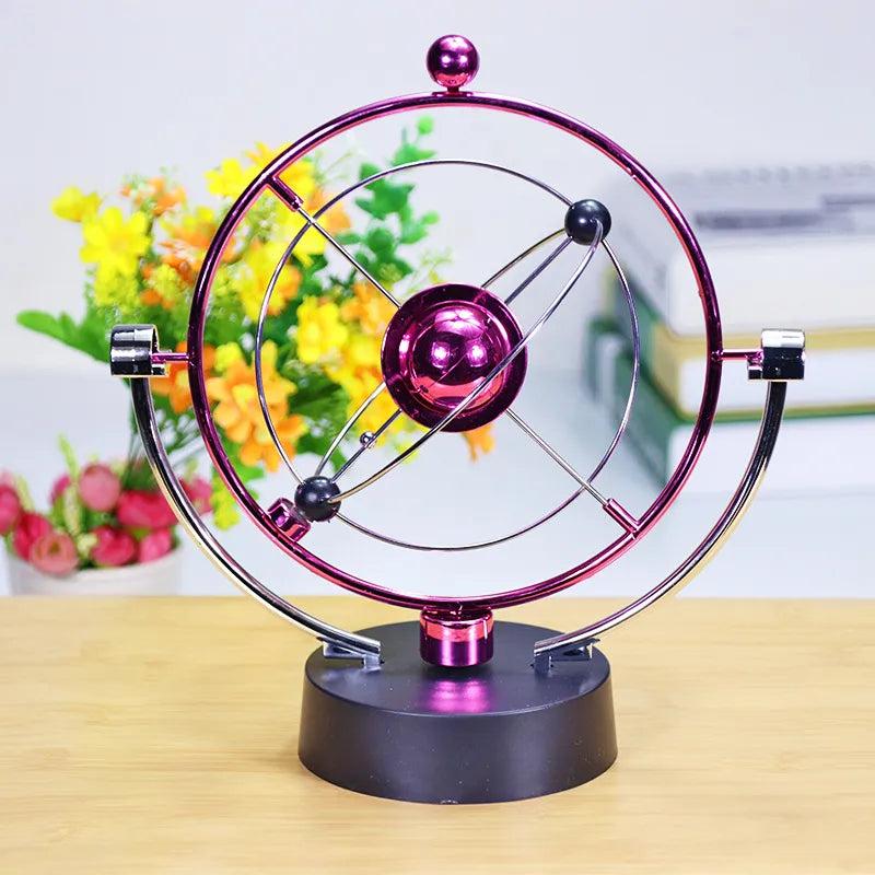 Newton's Cradle Desk Pendulum Physics Toy a5 by HitMyNeed