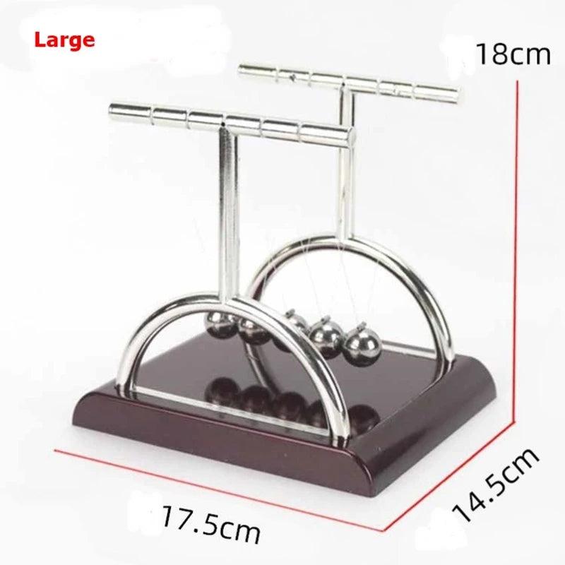 Newton's Cradle Desk Pendulum Physics Toy large-2 by HitMyNeed