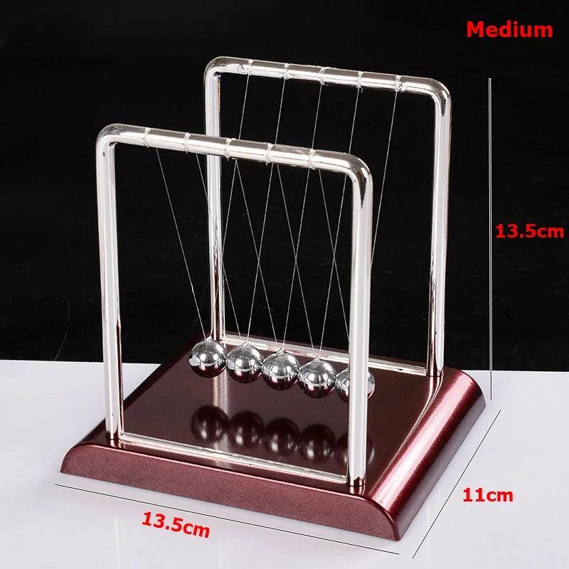 Newton's Cradle Desk Pendulum Physics Toy m1 by HitMyNeed