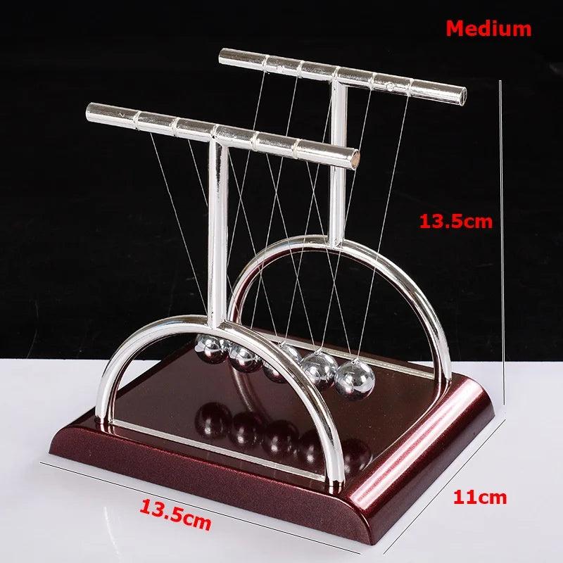 Newton's Cradle Desk Pendulum Physics Toy m2 by HitMyNeed