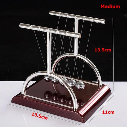 Newton's Cradle Desk Pendulum Physics Toy m2 by HitMyNeed