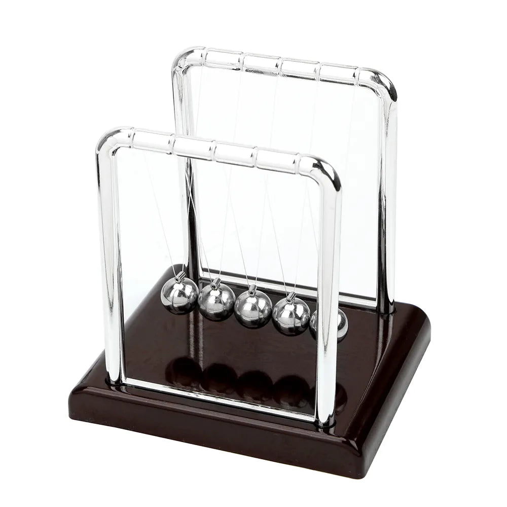 Newtons Cradle Metal Desk Pendulum Balance Ball by HitMyNeed