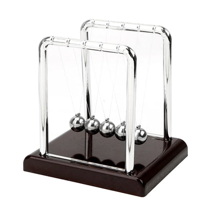 Newtons Cradle Metal Desk Pendulum Balance Ball by HitMyNeed