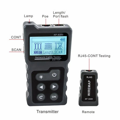 NF-8209 RJ45 POE Network Cable Tracker & Tester by HitMyNeed