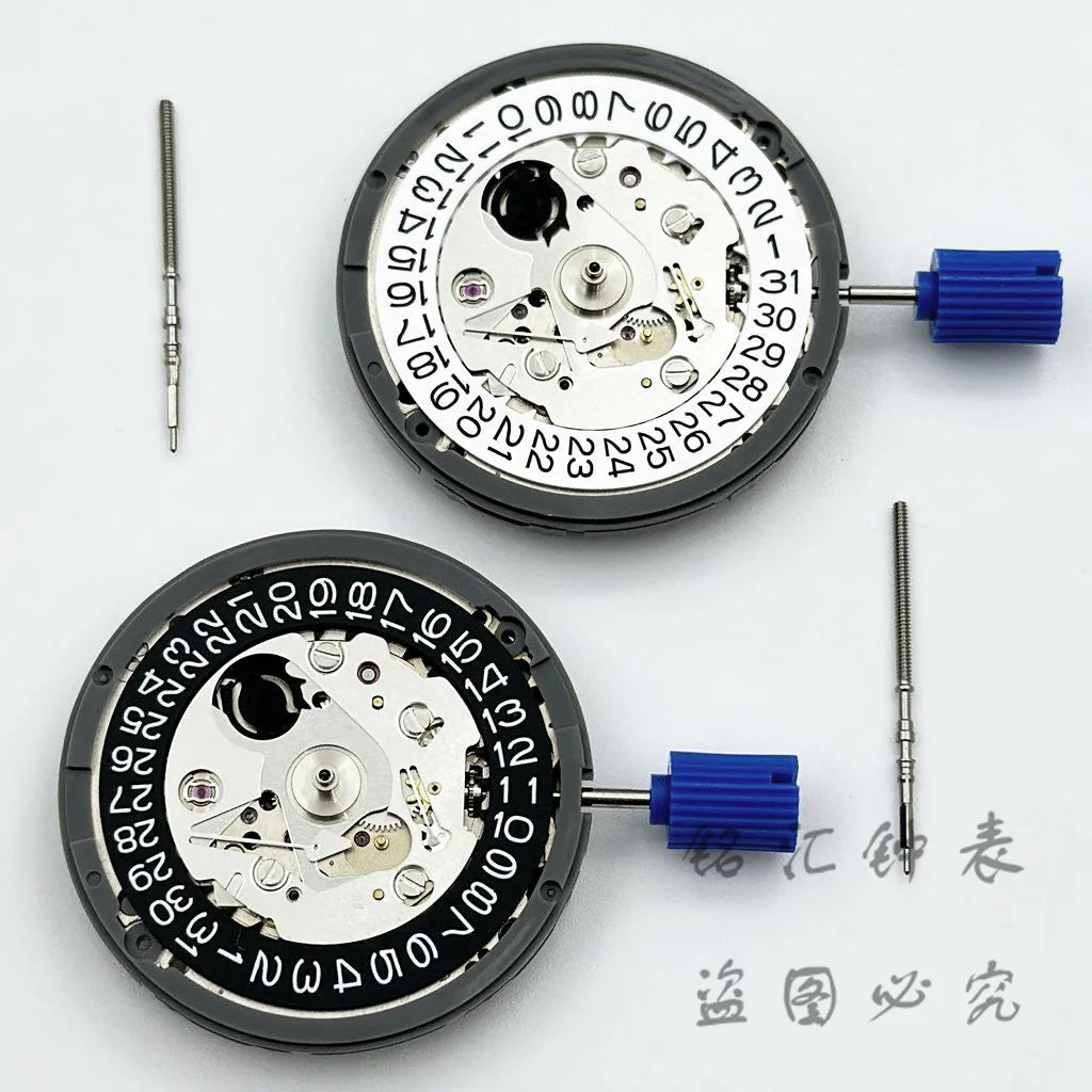 NH35 Automatic Movement with White/Black Date Calendar by HitMyNeed
