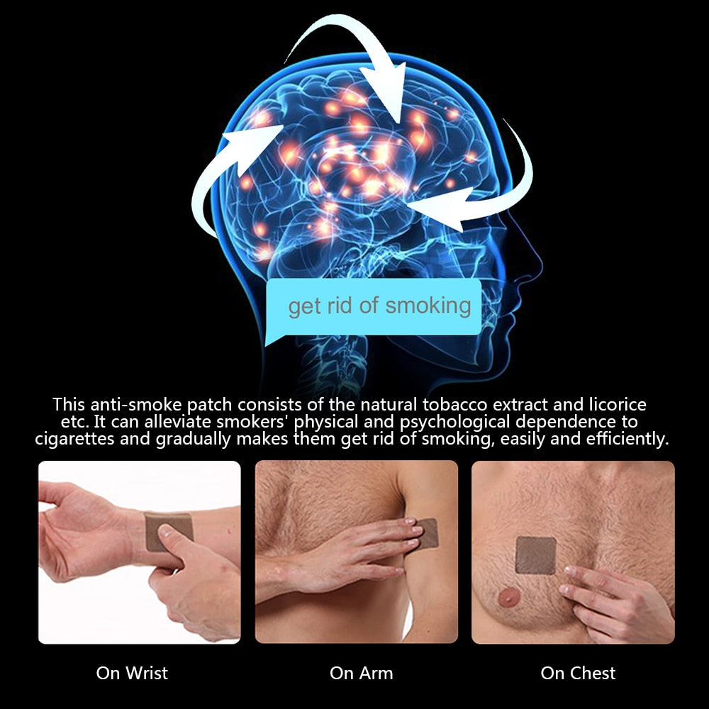 Nicotine Patch 30-Pack Anti-Smoking Aid by HitMyNeed