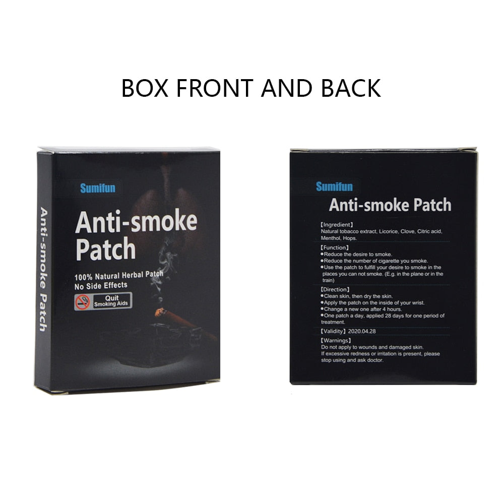 Nicotine Patch 30-Pack Anti-Smoking Aid by HitMyNeed