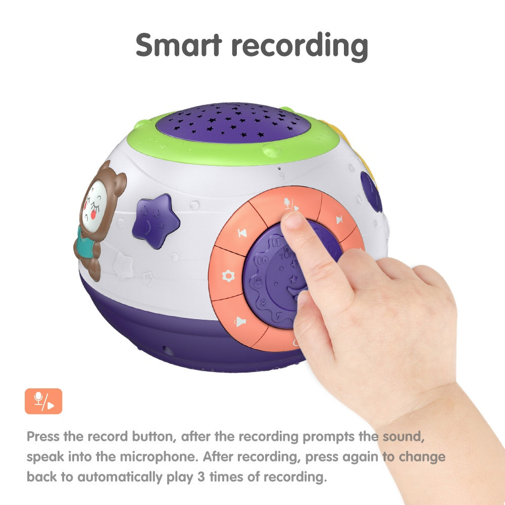 Night Sky Projector Musical Sleep Light for Kids by HitMyNeed