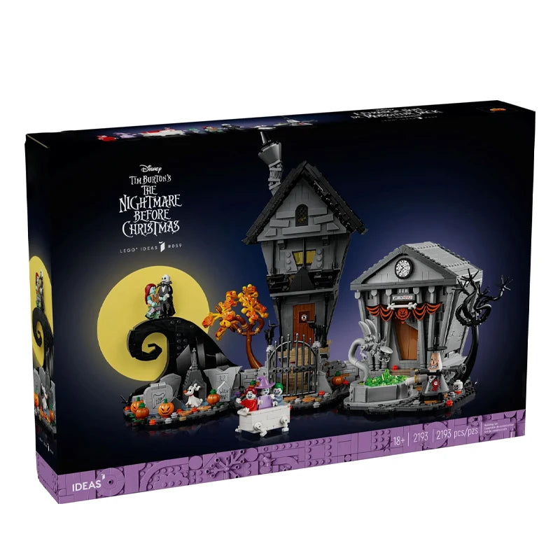 Nightmare Before Christmas Hut DIY Building Blocks by HitMyNeed