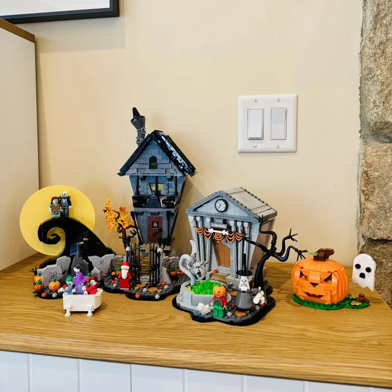 Nightmare Before Christmas Hut DIY Building Blocks by HitMyNeed