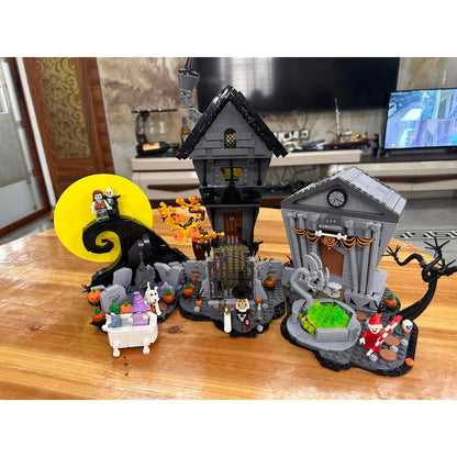 Nightmare Before Christmas Hut DIY Building Blocks by HitMyNeed