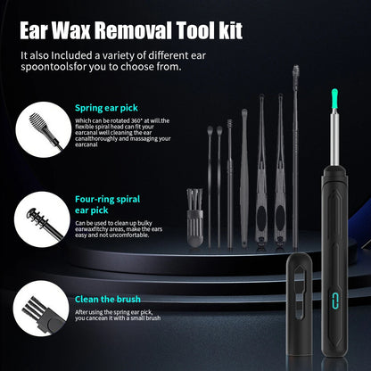 NK3 Pro Ear Cleaner with HD Camera & USB-C Charge by HitMyNeed