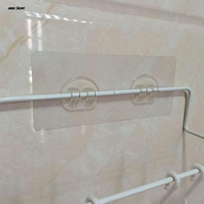 No-Drill Corner Wire Bathroom Shelf Organizer by HitMyNeed