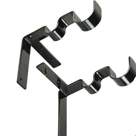 No-Drill Curtain Rod Brackets for Wooden Window Frames by HitMyNeed