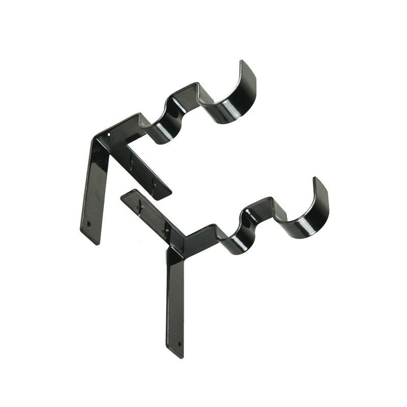 No-Drill Curtain Rod Brackets for Wooden Window Frames by HitMyNeed