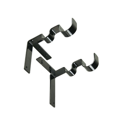 No-Drill Curtain Rod Brackets for Wooden Window Frames by HitMyNeed