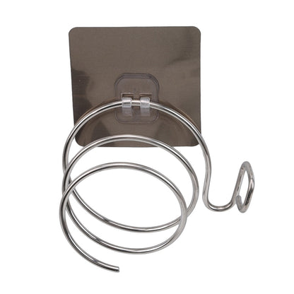 No-Drill Stainless Steel Hair Dryer Hanger by HitMyNeed