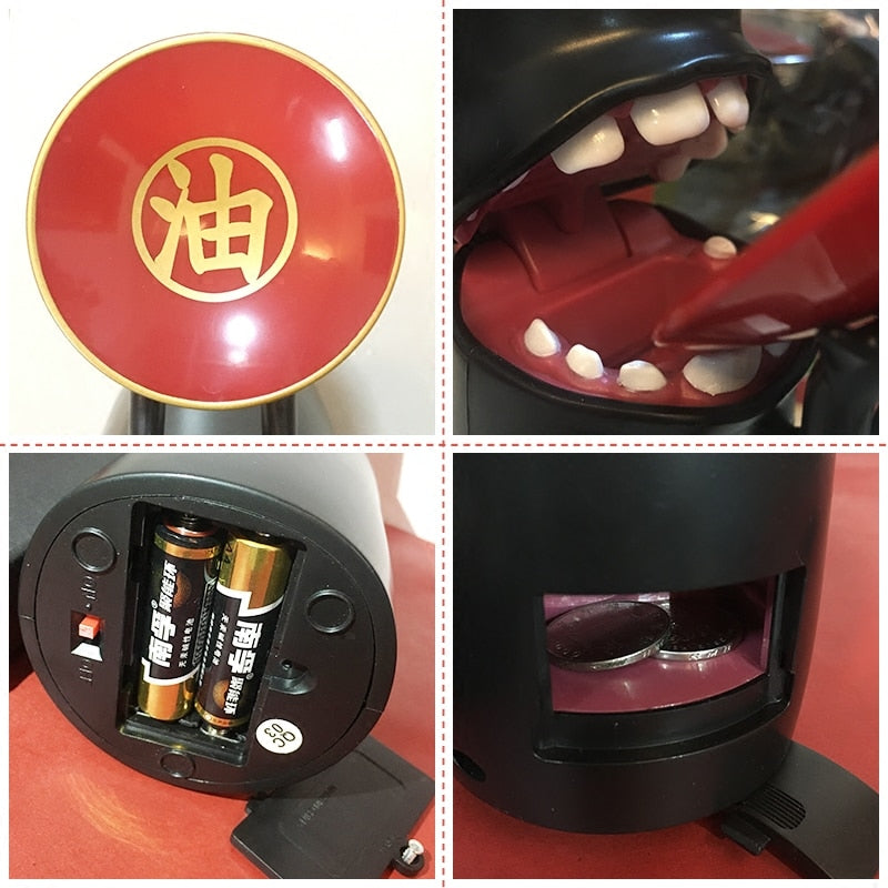 No Face Coin Bank Interactive Savings Box by HitMyNeed