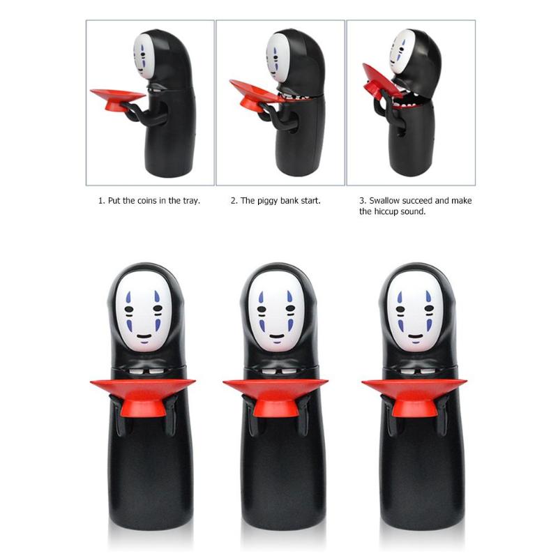 No Face Coin Bank Interactive Savings Box by HitMyNeed