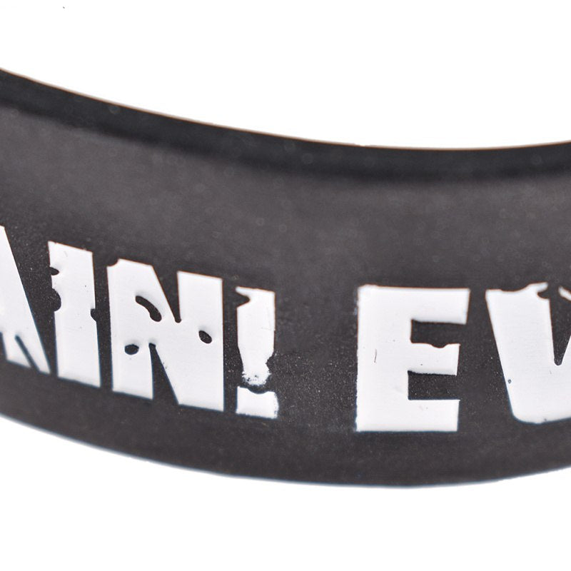 No Pain No Gain Silicone Motivational Bracelet by HitMyNeed