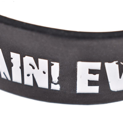 No Pain No Gain Silicone Motivational Bracelet by HitMyNeed