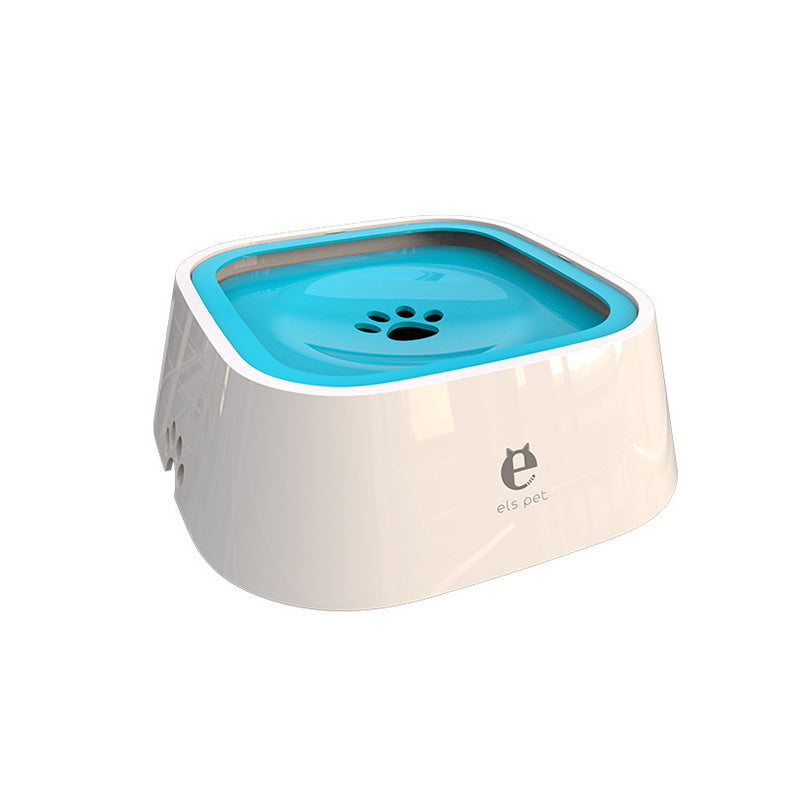 No-Spill Floating Pet Water Bowl for Dogs & Cats a-blue by HitMyNeed