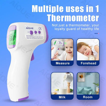 No-Touch Infrared Forehead Thermometer with Fever Alarm by HitMyNeed