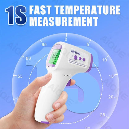 No-Touch Infrared Forehead Thermometer with Fever Alarm by HitMyNeed