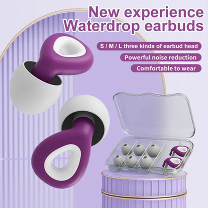 Noise-Reducing Waterproof Earplugs for Sleep & Swim by HitMyNeed