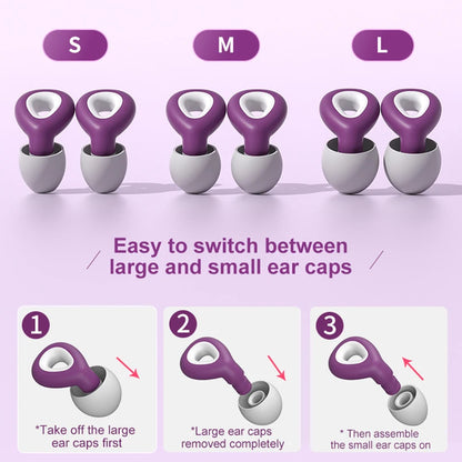 Noise-Reducing Waterproof Earplugs for Sleep & Swim by HitMyNeed