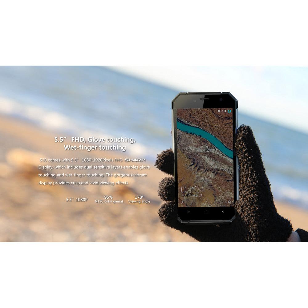 NOMU S30 IP68 Rugged 5.5" 4G Smartphone 4GB+64GB by HitMyNeed