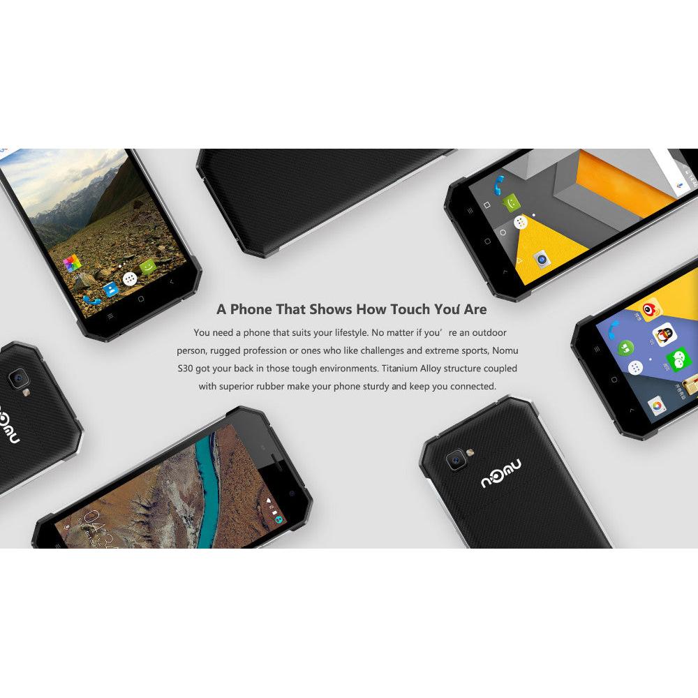 NOMU S30 IP68 Rugged 5.5" 4G Smartphone 4GB+64GB by HitMyNeed