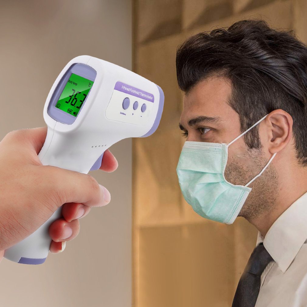 Non-Contact Infrared Forehead Thermometer by HitMyNeed