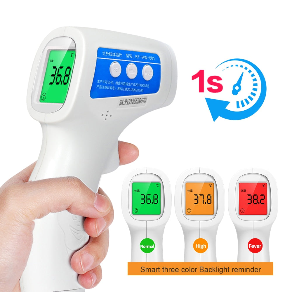 Non-Contact Infrared Forehead Thermometer Gun by HitMyNeed