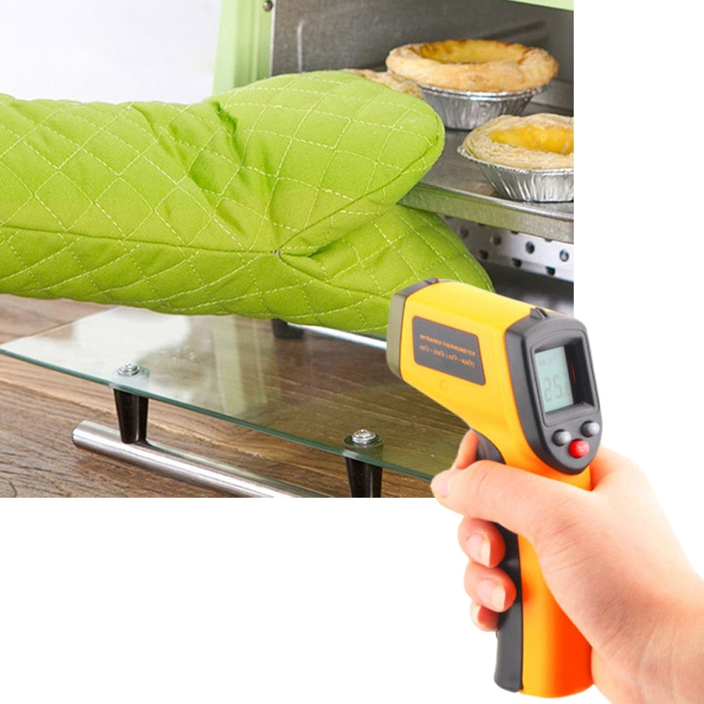 Non-Contact Infrared Temperature Gun Thermometer by HitMyNeed