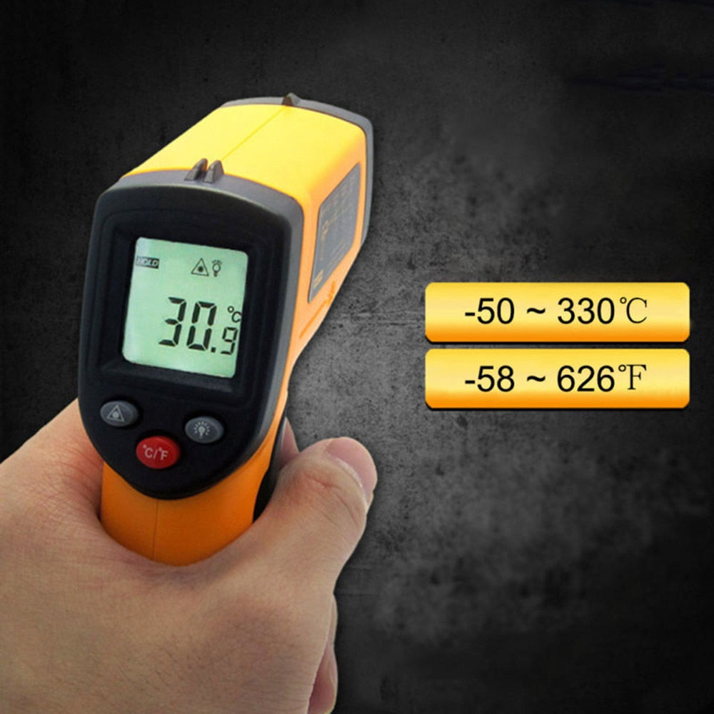 Non-Contact Infrared Temperature Gun Thermometer by HitMyNeed