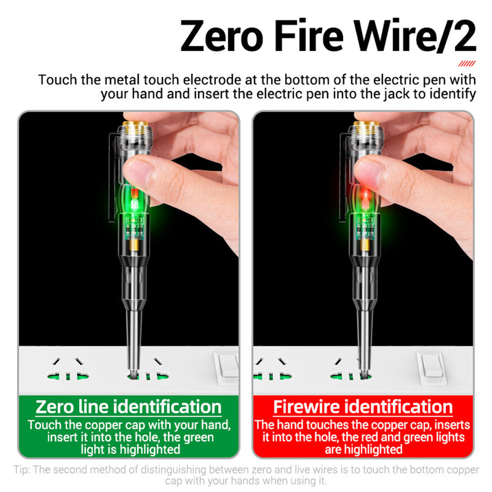 Non-Contact Voltage Test Pen with LED Indicator by HitMyNeed