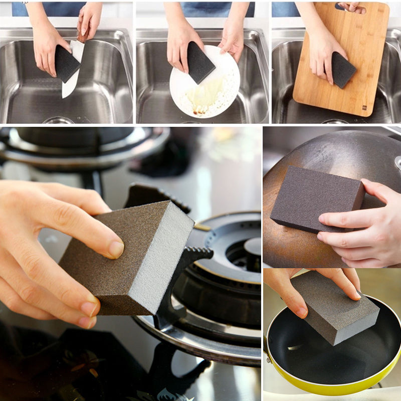 Non-Scratch Kitchen Sponge for Pots and Pans by HitMyNeed