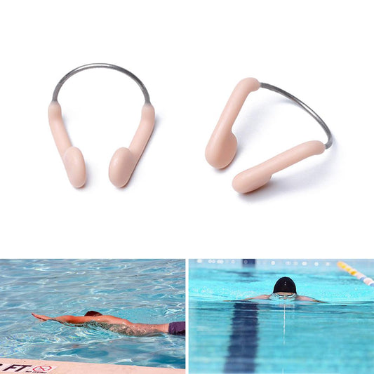Non-Skid Swimming Nose Clip with Adjustable Fit by HitMyNeed